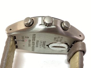 reloj pulsera caballero swatch irony chrono