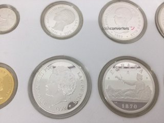 moneda plata 925mm con 0