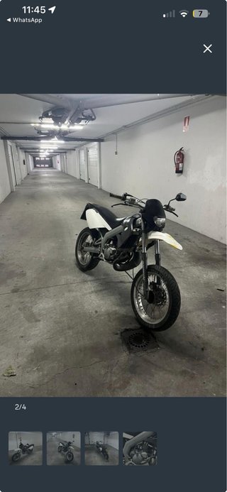 Derbi Senda R 2006 Enduro Negra y Blanca
