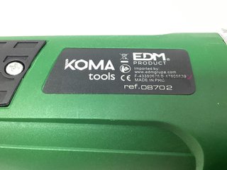 radial koma tools edm