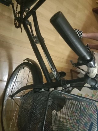Bicicleta Paseo Mujer Cesta Negra