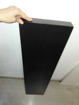 Estantería Ikea Lack Negra 110x26cm Nueva
