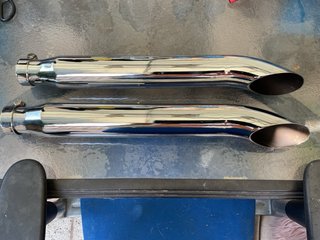 Colas de escape Drag Pipes