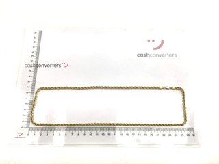 cadena oro 18k 30cm