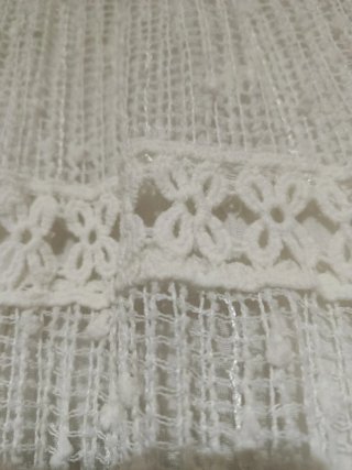 Falda Larga Estilo Ibicenco Blanca