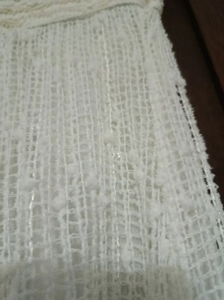 Falda Larga Estilo Ibicenco Blanca