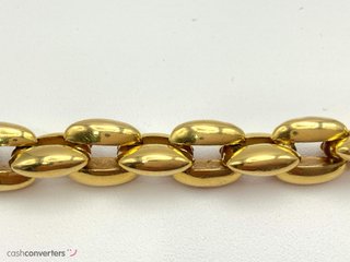 cadena oro 18k 22cm