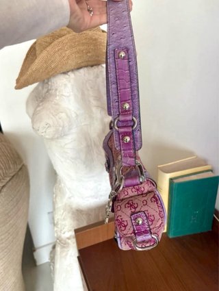 Bolso Guess Y2K rosa lila