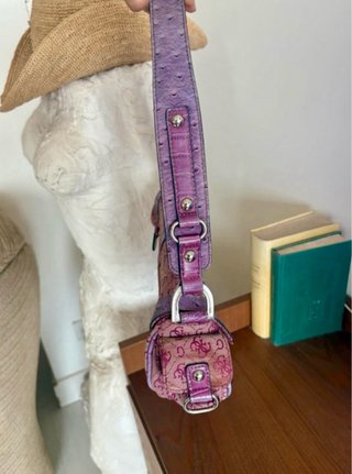 Bolso Guess Y2K rosa lila