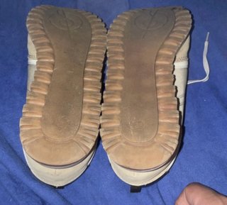 Zapatillas Stradivarius Beige y Marrón