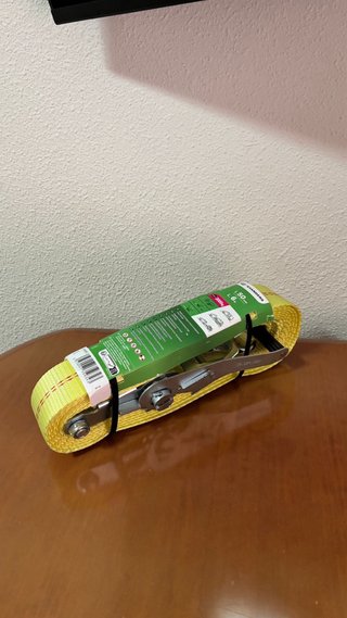 Eslinga de carraca con enganche de sujeción