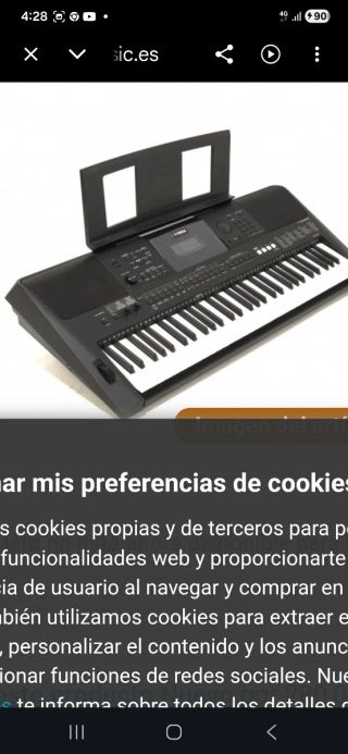 Órgano Yamaha PSR Nuevo