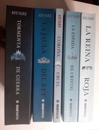 Saga La Reina Roja completa 5 libros