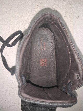 Zapatillas piel HAKEI estilo vintage