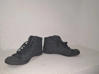 Zapatillas piel HAKEI estilo vintage