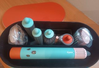 Dyson Airwrap Turquesa/Naranja