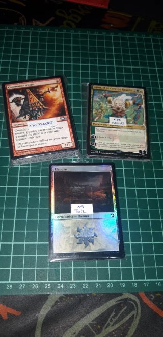 Mazo y cartas Magic The Gathering