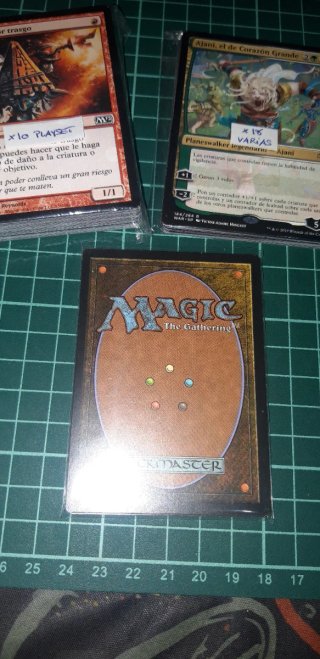 Mazo y cartas Magic The Gathering
