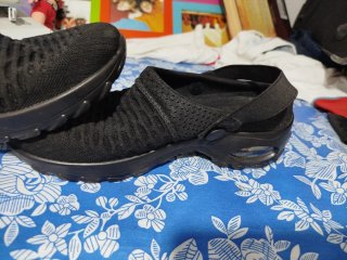 Zapatillas Trsorini Malla Negra Talla 38