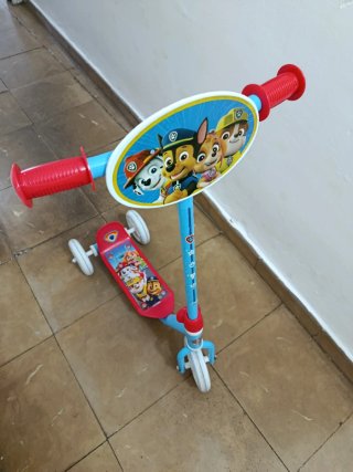 Patinete Patrulla Canina 3 Ruedas