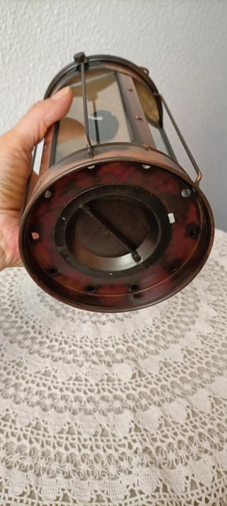 Farol Marítimo Cobre y Cristal
