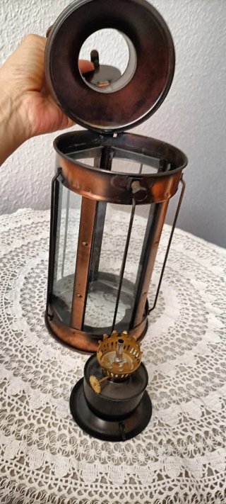 Farol Marítimo Cobre y Cristal