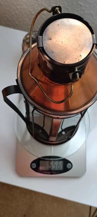 Farol Marítimo Cobre y Cristal