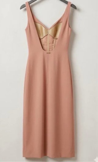 Abito La Perla Beige/Arancio