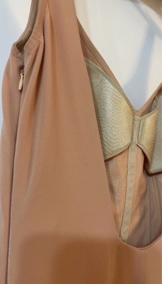 Abito La Perla Beige/Arancio