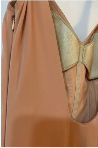 Abito La Perla Beige/Arancio