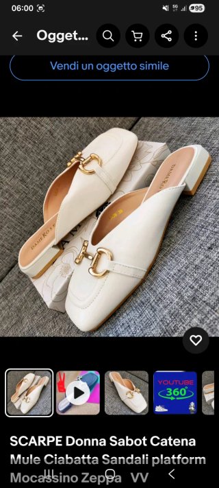 Sabot donna eleganti scarpe sandali 36 a 41 Outlet
