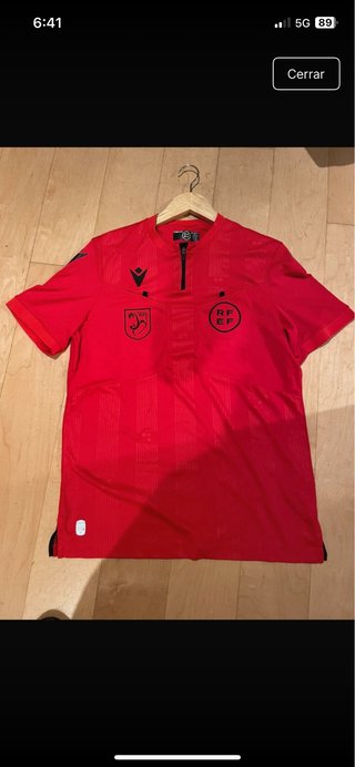 Camiseta Árbitro Macron RFEF Talla M