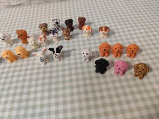 Colección 30 perritos miniatura
