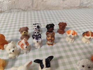 Colección 30 perritos miniatura