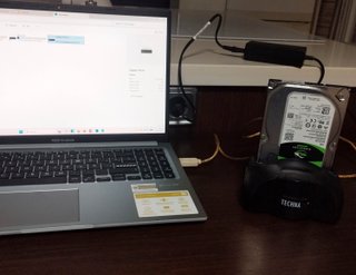 Base disco duro externa Technaxx USB