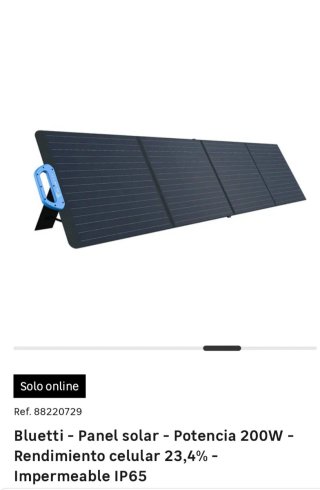 Estación de Energía Solar Bluetti AC200P