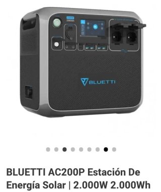 Estación de Energía Solar Bluetti AC200P