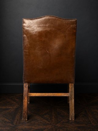 Sillón Chester Piel Capitone  Coñac estilo ingles