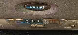 Altavoces amplificadas Philips.