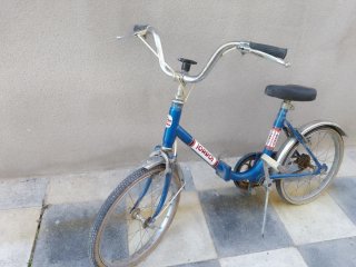 Bicicleta Infantil Torrot Azul años 70