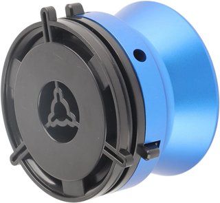 TOPIKY 2 Adaptadores Buje NAB 10'' Aluminio Azul