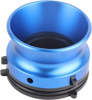 TOPIKY 2 Adaptadores Buje NAB 10'' Aluminio Azul