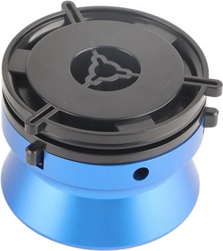 TOPIKY 2 Adaptadores Buje NAB 10'' Aluminio Azul