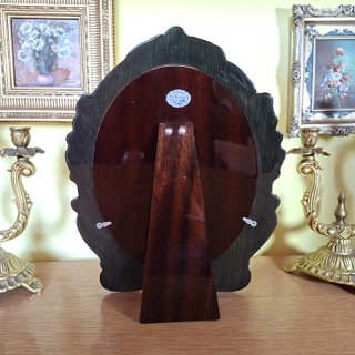 Antico specchio anni 40 in Argento 800 massiccio