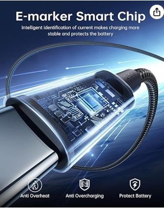 Syncwire Cable USB C a USB C, 2M