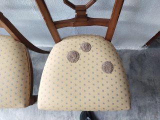 Conjunto de 6 sillas de comedor de madera
