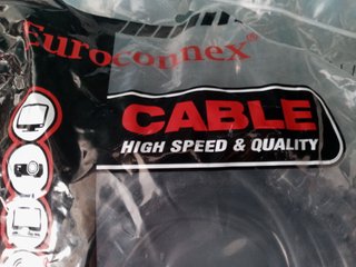 Cavo HDMI Euroconnex Nero/Rosso