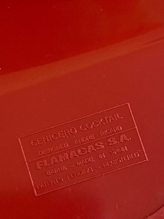 Ceniceros Flamagas Ricard Cocktail 1968