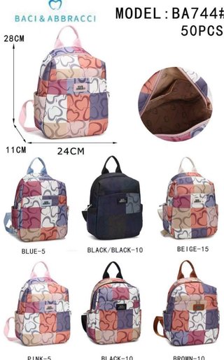 Zaino Bags & Abbracci multicolore
