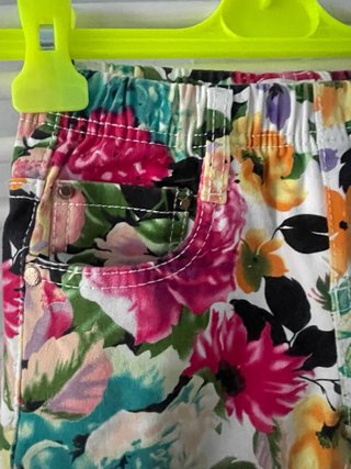 Pantaloni fantasia floreale